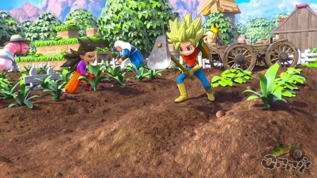 Gotta have a barn for all them fresh veggies! © Square Enix