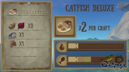 Raft – All Cooking Recipe Catfish Deluxe