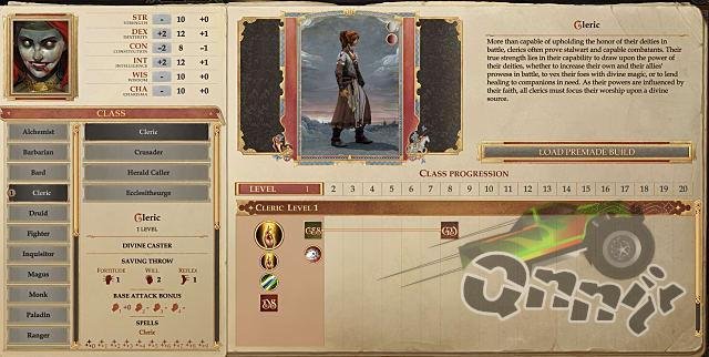 Primary Class: Cleric