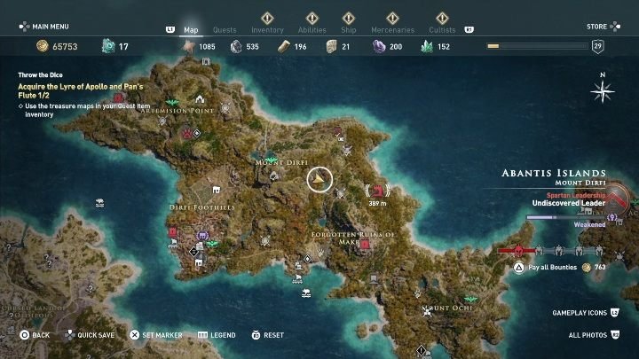 Assassin’s Creed Odyssey Main Menu