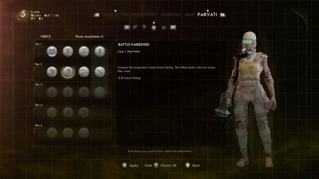 The Outer Worlds Companion Perks Guide