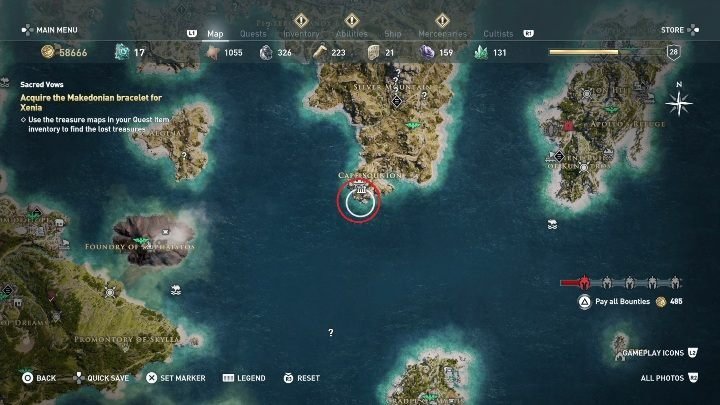 Assassin’s Creed Odyssey – Makedonian Bracelet Quest Walkthrough
