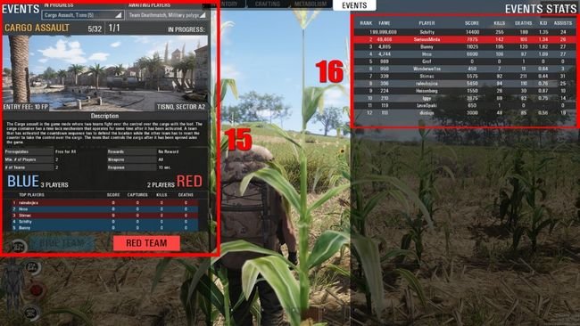 Playuing SCUM PC Keyboard Controls