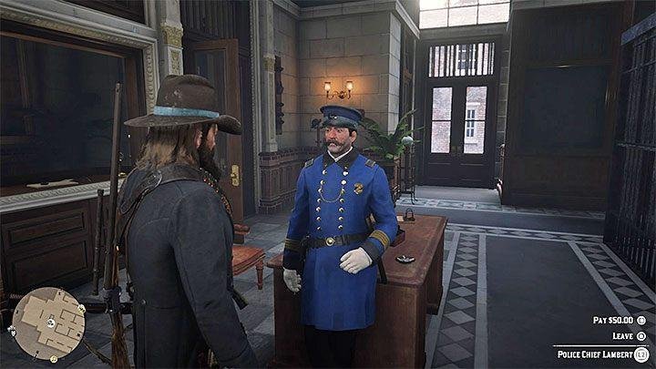 Meeting the police chief