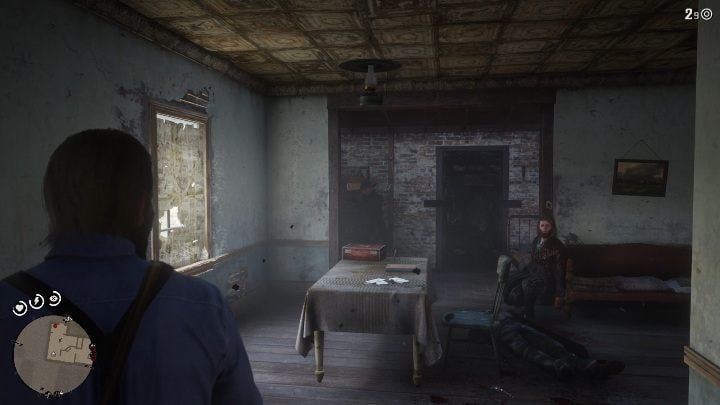 Valentine Threaten the Doctor