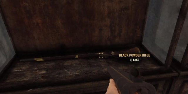 Fallout 76 – How to Get Black Powder Rifle (Unique Weapon Location)