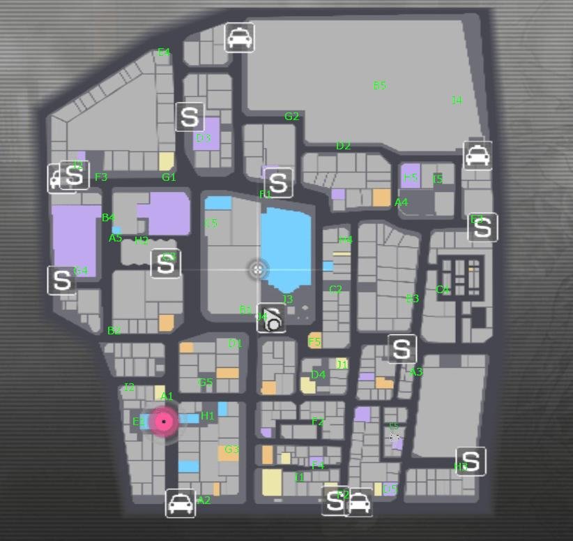 Yakuza Kiwami Coin Locker Map of Key Location 