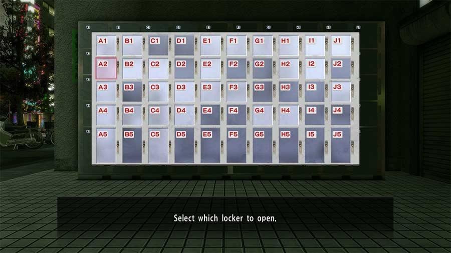 Yakuza Kiwami Coin Locker Rewards