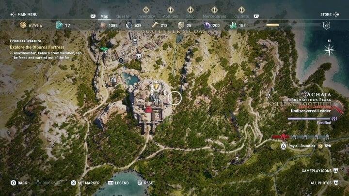 Assassin’s Creed Odyssey Priceless Treasure Quest on Keos Island