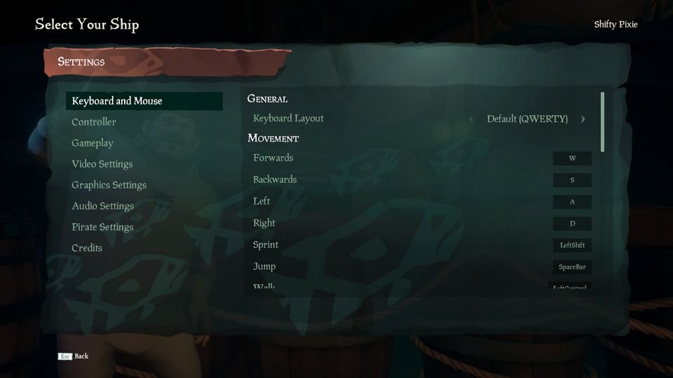 Sea of Thieves Advanced Movement and Techniques