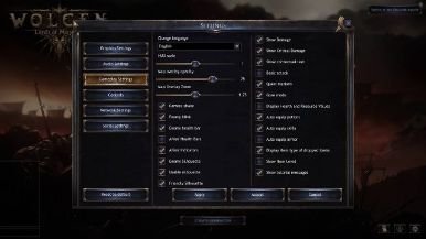 Wolcen Lords of Mayhem PC Keyboard Controls