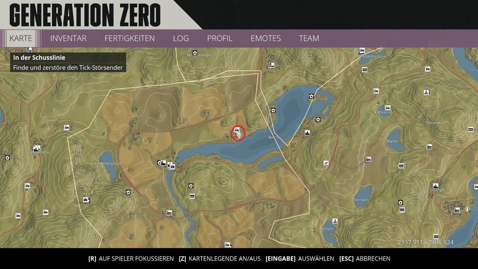 Generation Zero Location 