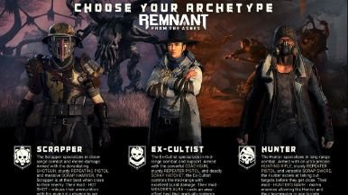 Remnant From the Ashes Character Stats Guide