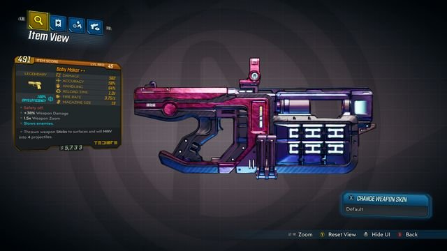 Borderlands 3 Baby Maker ++