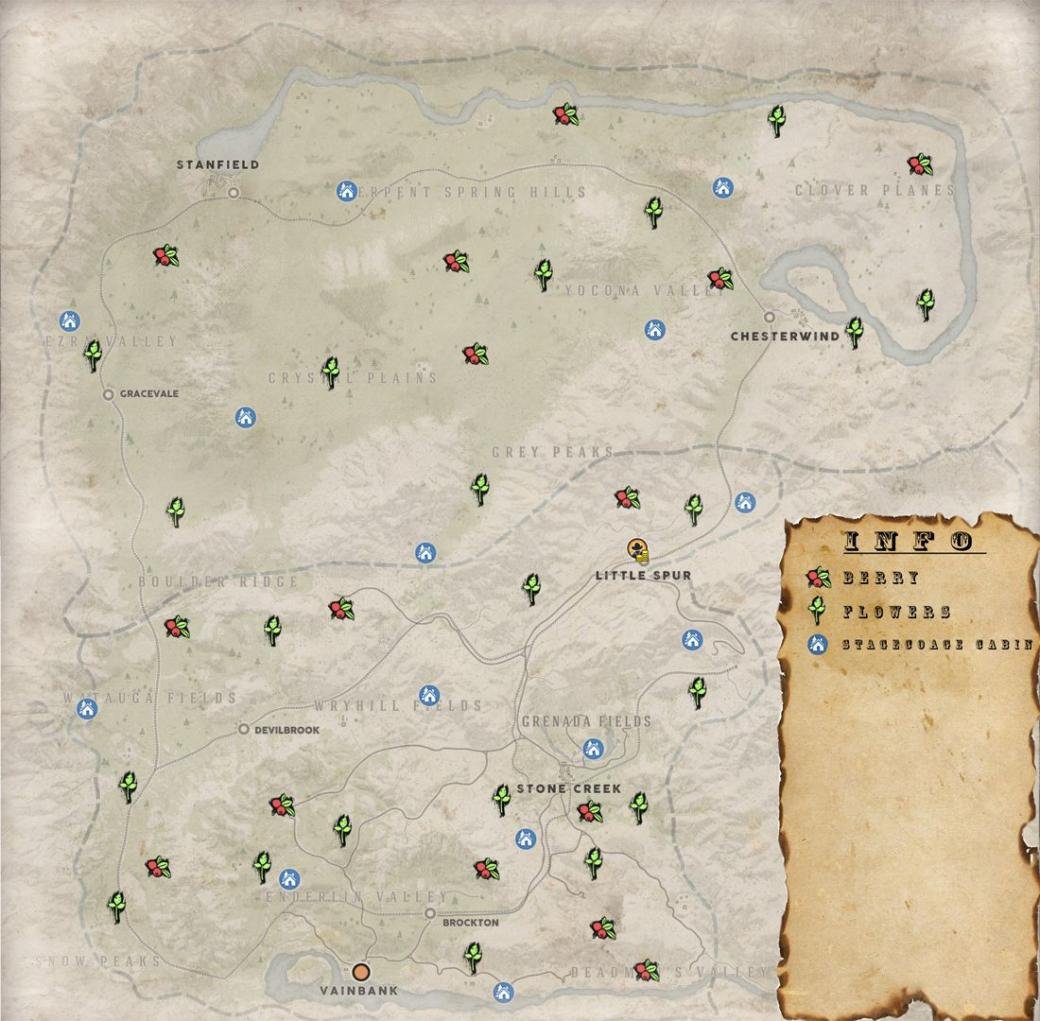 New Frontier Survivalist Map