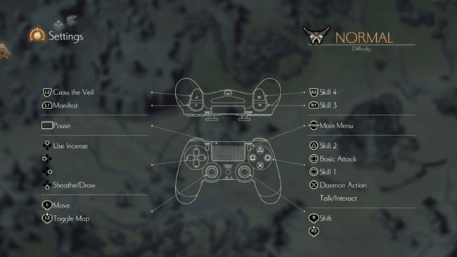 Oninaki Controls