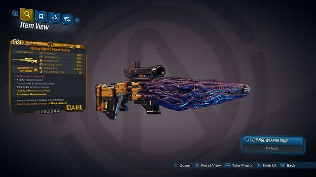 Borderlands 3 Searing Vigilant Malak’s Bane