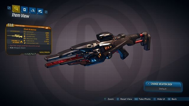 Borderlands 3 Stark Krakatoa