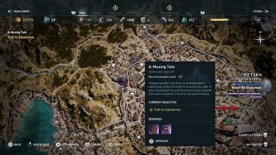 Assassin’s Creed Odyssey – A-Musing Tale Quest Walkthrough