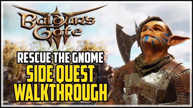 Baldur’s Gate 3 Rescue The Gnome Walkthrough