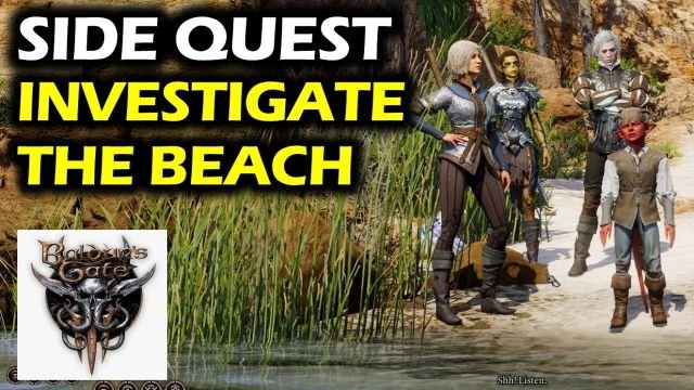 Baldur’s Gate 3 Investigate The Beach Walkthrough