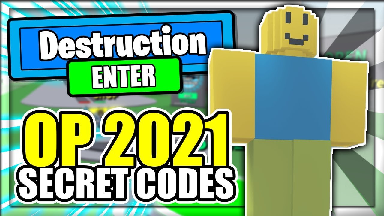 Roblox Destruction Simulator Codes free coins and more