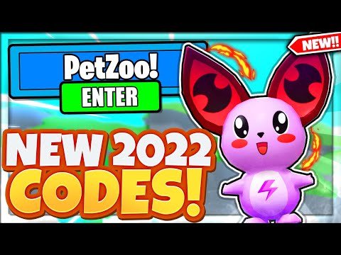 Roblox Pet Zoo Codes