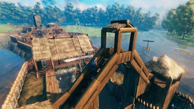 Valheim Building a Warehouse