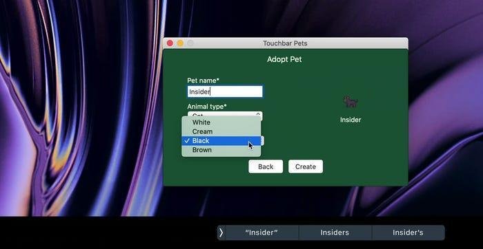 touchbar pets 3