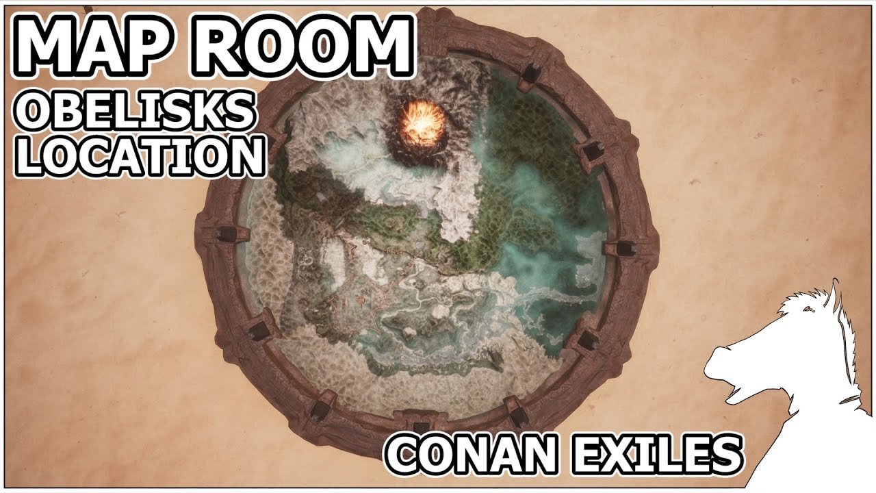 Conan Exiles Obelisk Map