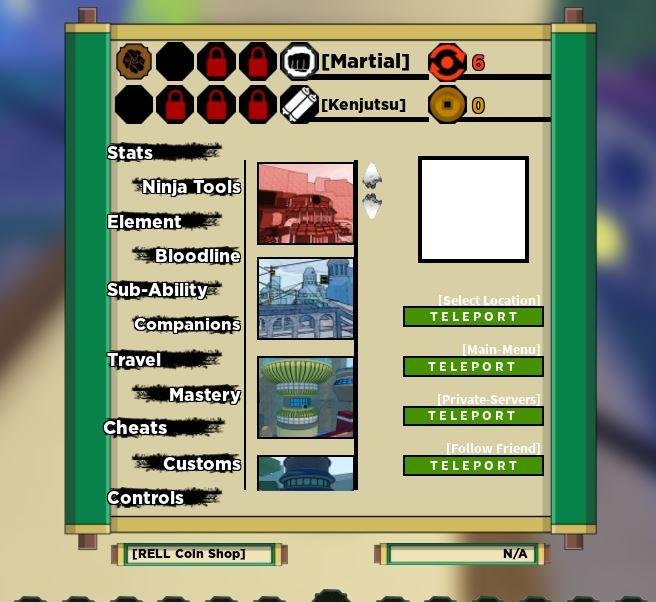 Shindo Life Great Narumaki Bridge Private Server Codes