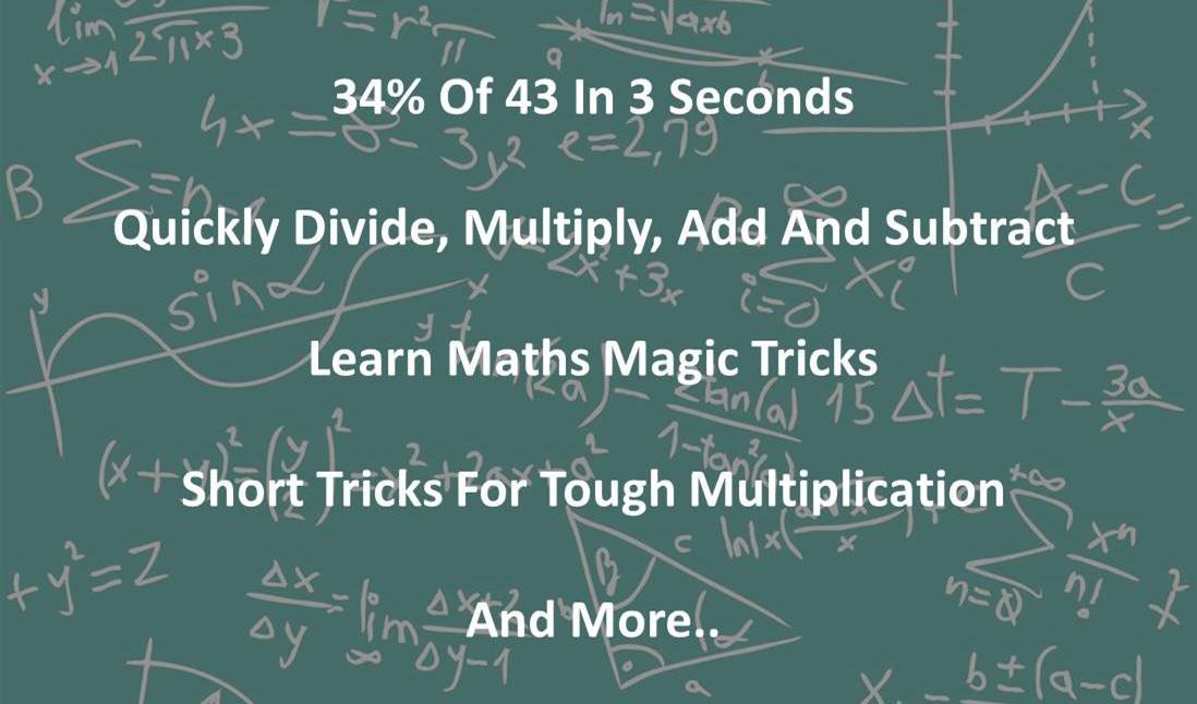 Math Tricks For Every Student