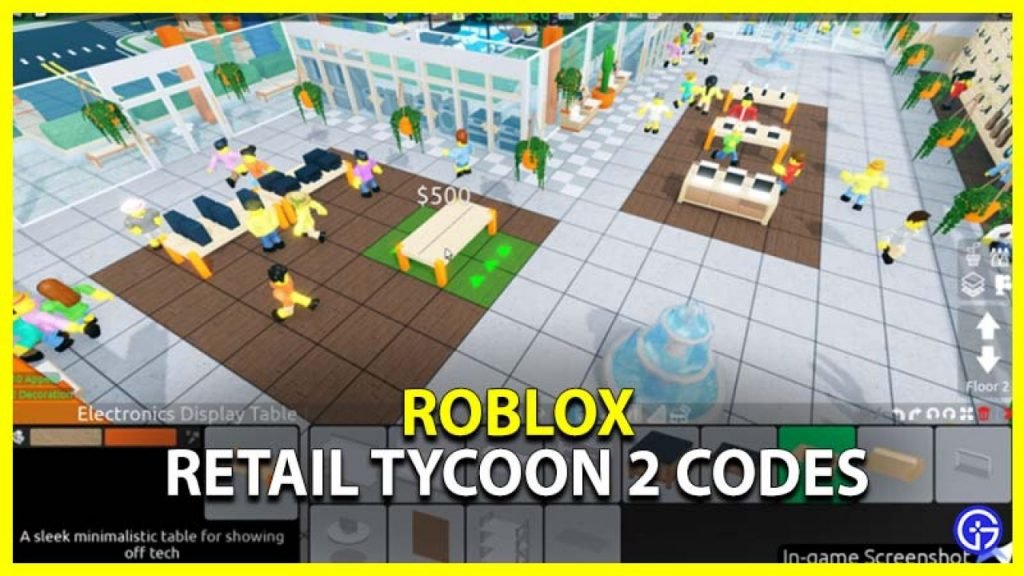 Retail Tycoon 2 Codes – Roblox (UPDATED) [March 2026] - Qnnit