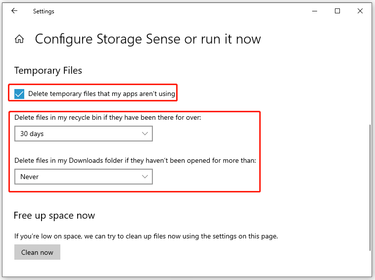 Freeing Up of System Drive