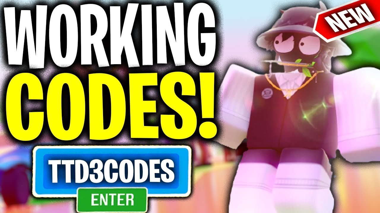 Roblox TTD 3 Codes