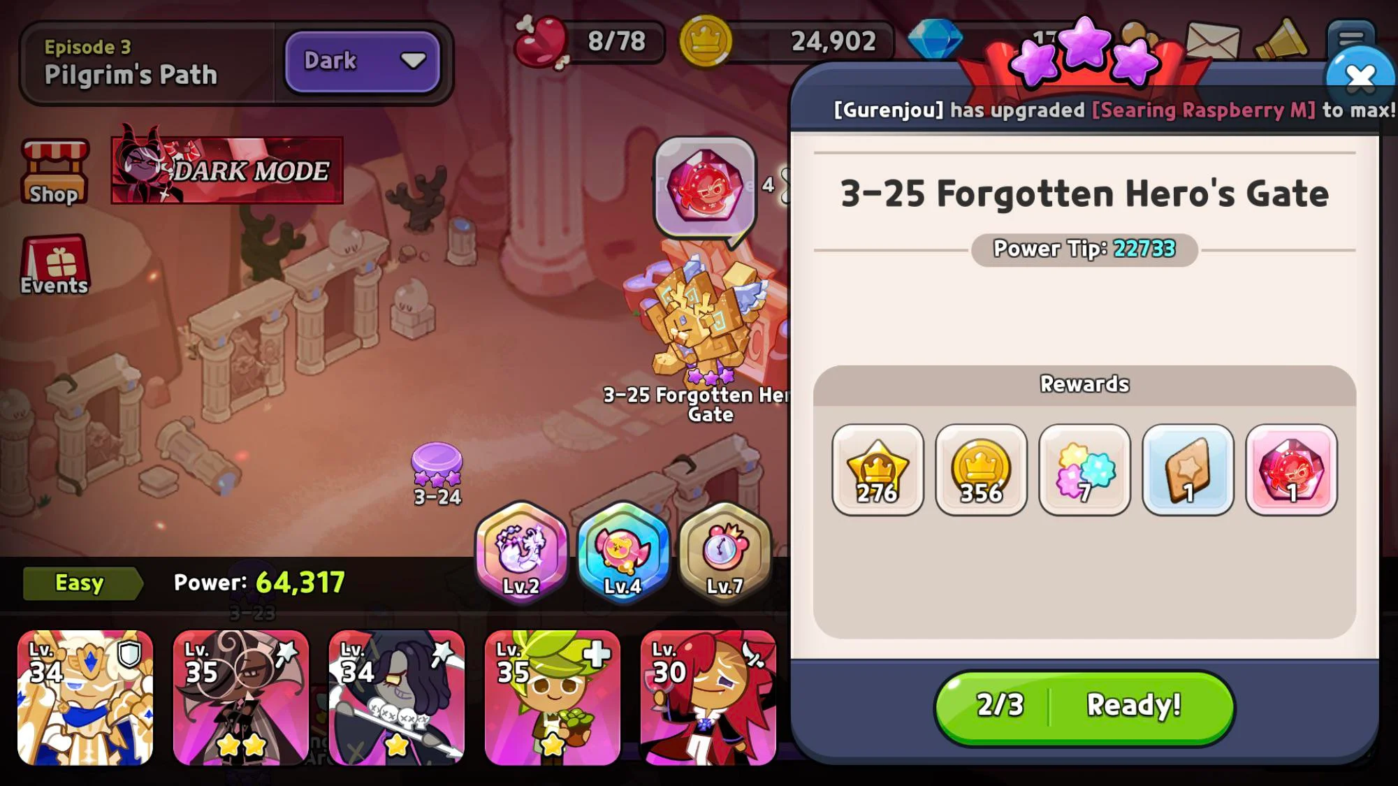 Cookie Run Kingdom Dark Mode Soulstones