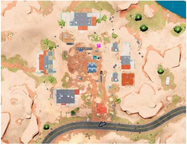 Battle bus rocky reels location