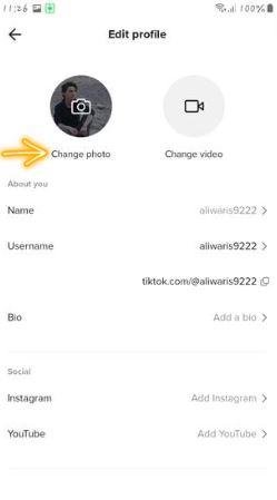 no profile picture tiktok