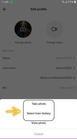 no profile picture tiktok