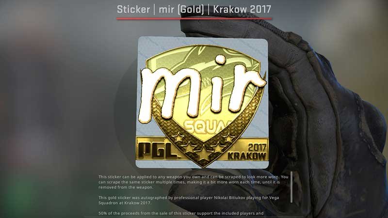 CSGO Expensive Tournament Stickers