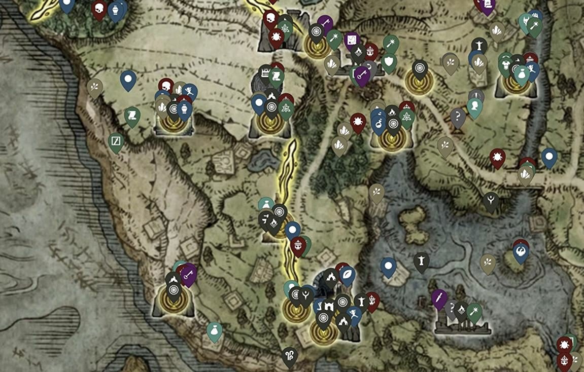 Elden Ring Interactive Map Guide