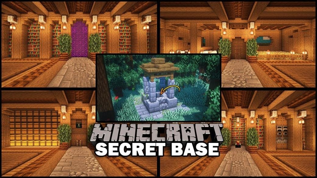 How to Build a SECRET BASE Under a Well in Minecraft! [World Download] - YouTube