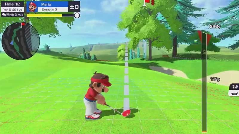 backspin mario golf motion controls