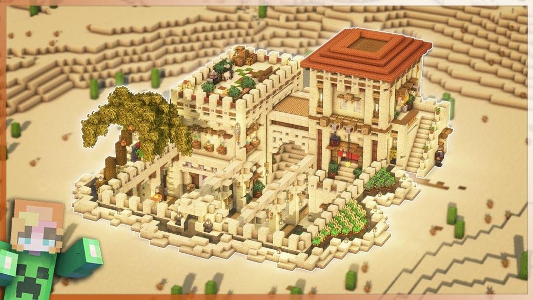Minecraft: How to build a desert underground house/base #19 - YouTube