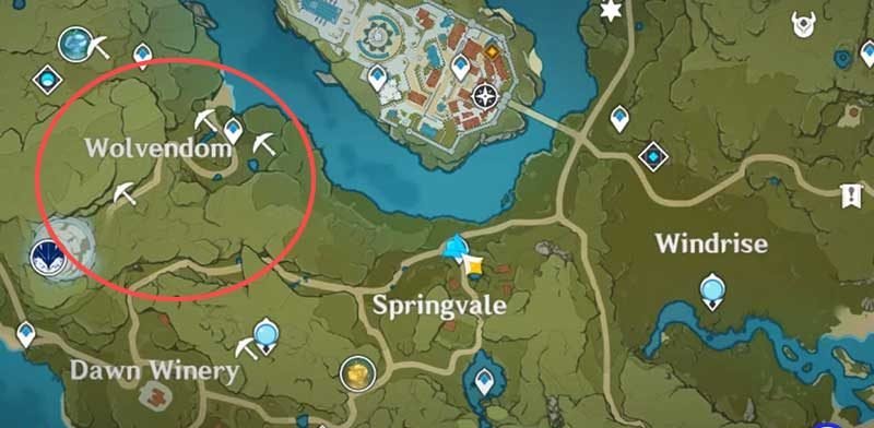 pine cone farming location