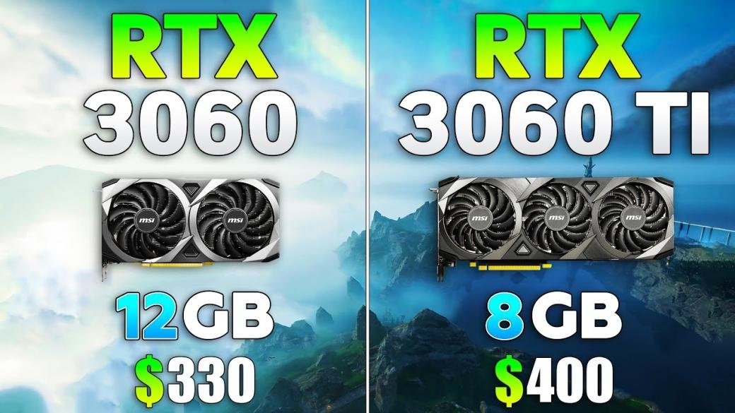 RTX 3060 vs RTX 3060 Ti Prices