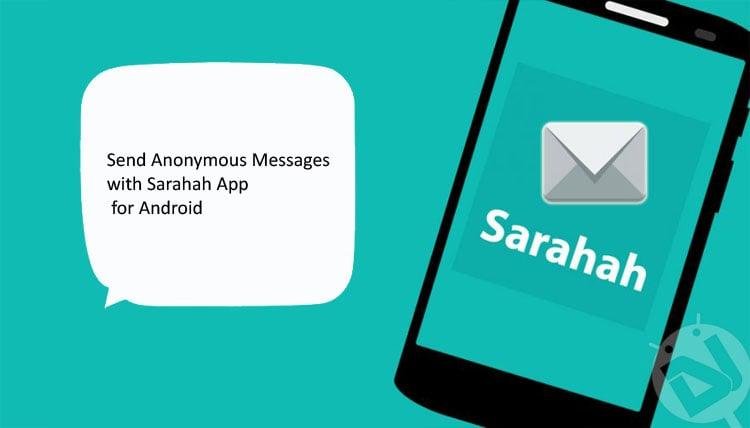 Sarahah Messaging App