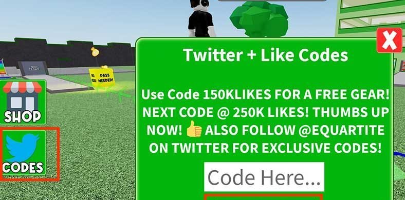 Where to Redeem Codes in Roblox Millionaire Empire Tycoon