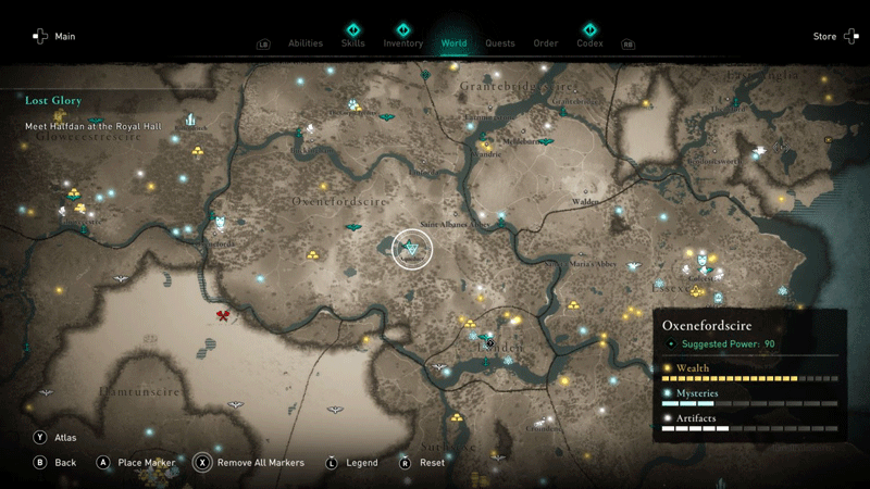 AC Valhalla Animus Anomaly Locations