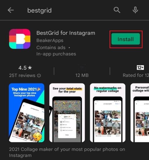 2016 top nine instagram